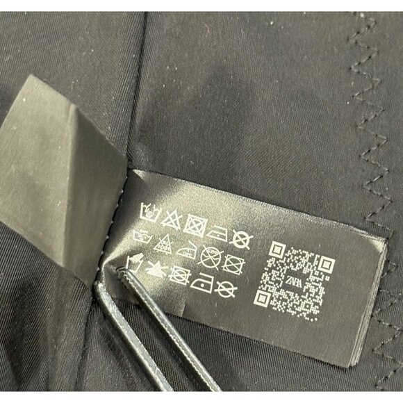 NWT Zara Black Bustier Underwire Boning Sweetheart Whimsigoth Womens size Small - Picture 11 of 14